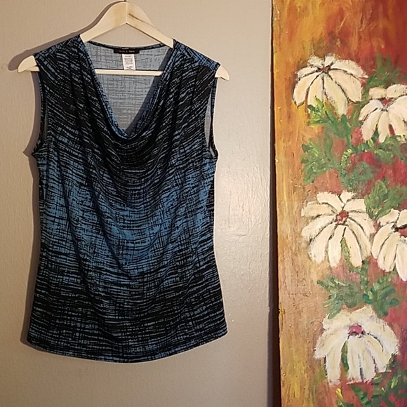 Drape Neck top - Picture 2 of 3